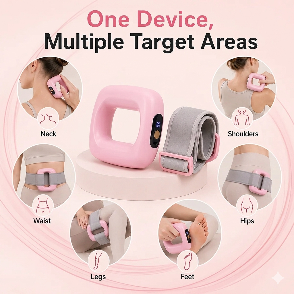 Hands-Free FasciaMassager for MuscleRelaxation & Recovery-Viral