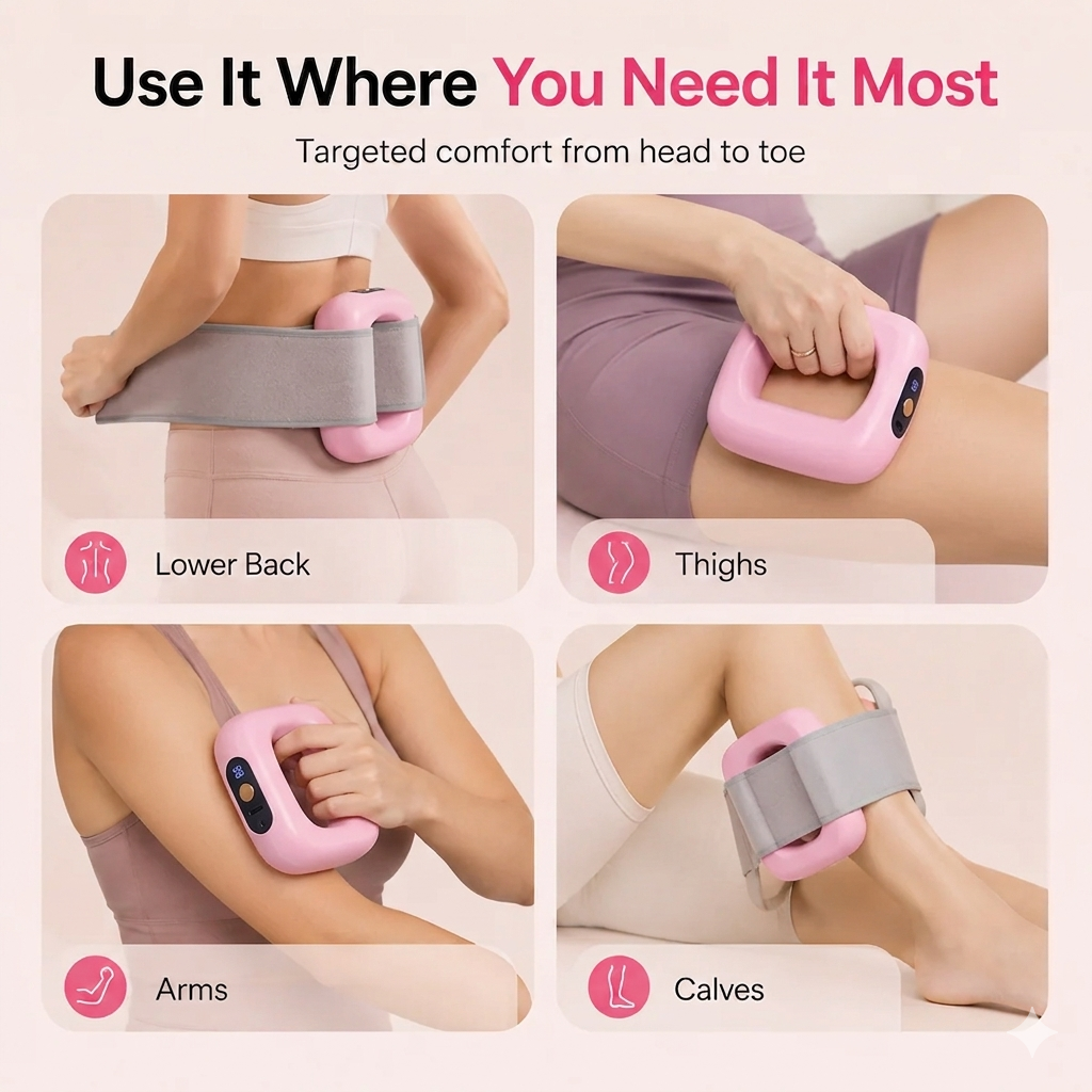 Hands-Free FasciaMassager for MuscleRelaxation & Recovery-Viral