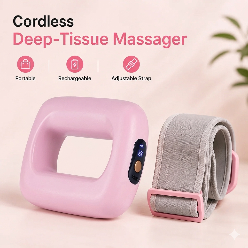 Hands-Free FasciaMassager for MuscleRelaxation & Recovery-Viral