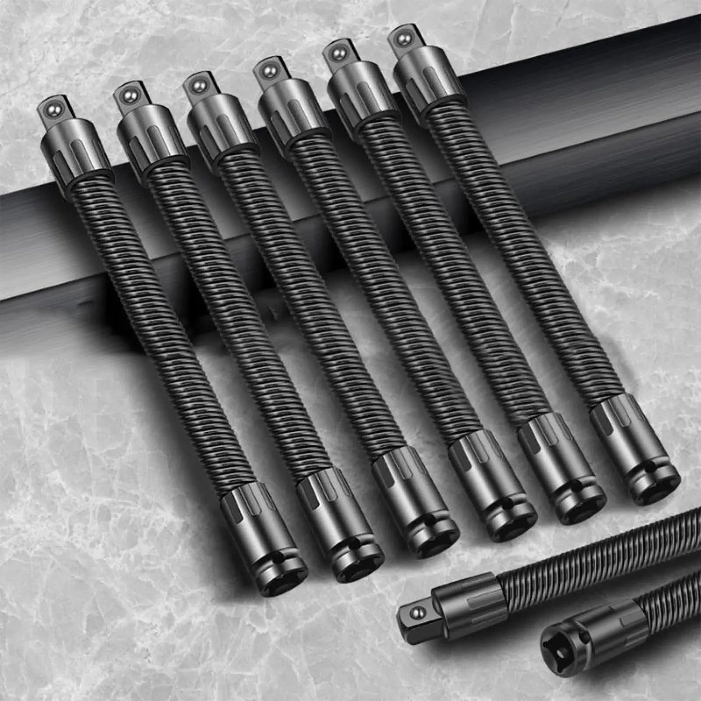🎁 Father’s Day 50% OFF - 🛠️ 1/2” Flexible Socket Extension – Reach Tight Bolts Without the Struggle-Finds