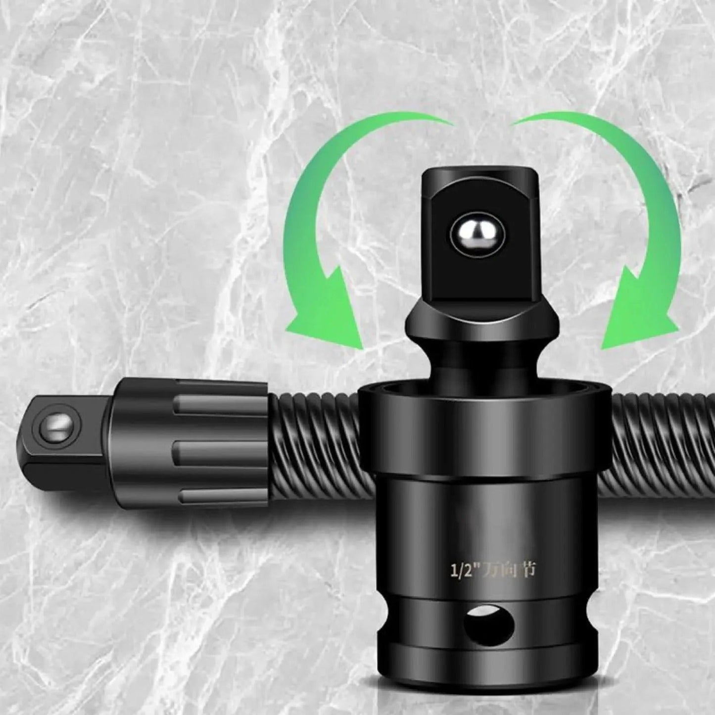 🎁 Father’s Day 50% OFF - 🛠️ 1/2” Flexible Socket Extension – Reach Tight Bolts Without the Struggle-Finds